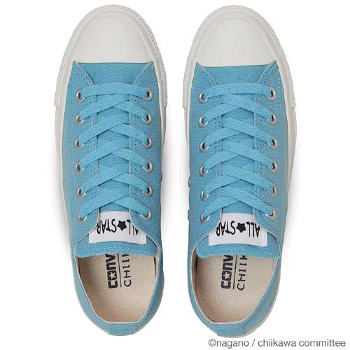 ALL STAR コンバース オールスター MC OX / ちいかわ ハチワレ ブルー