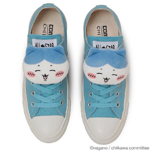 ALL STAR コンバース オールスター MC OX / ちいかわ ハチワレ ブルー