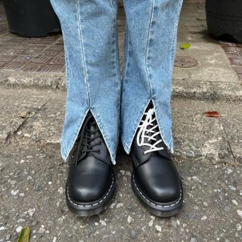 Dr.Martens ドクターマーチン 1460 ホワイトステッチ ブラック 8