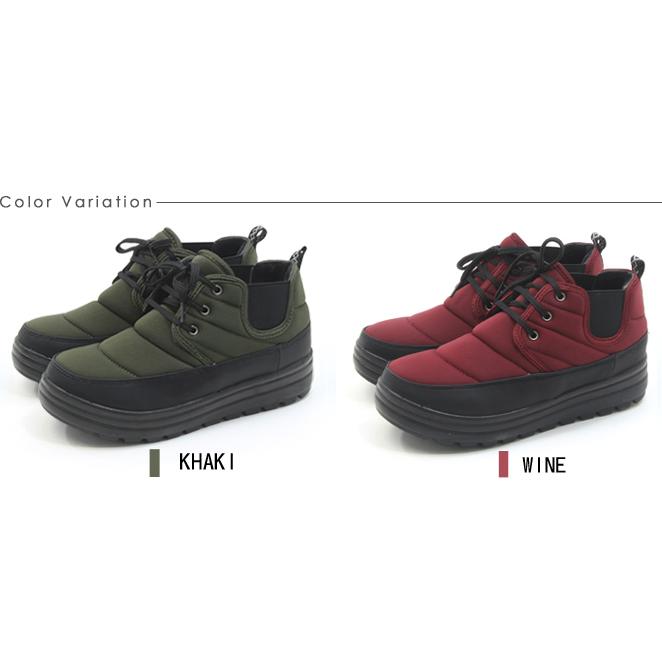 CIRCLE サークル レディース サイドゴア ショートブーツ 防滑 防寒