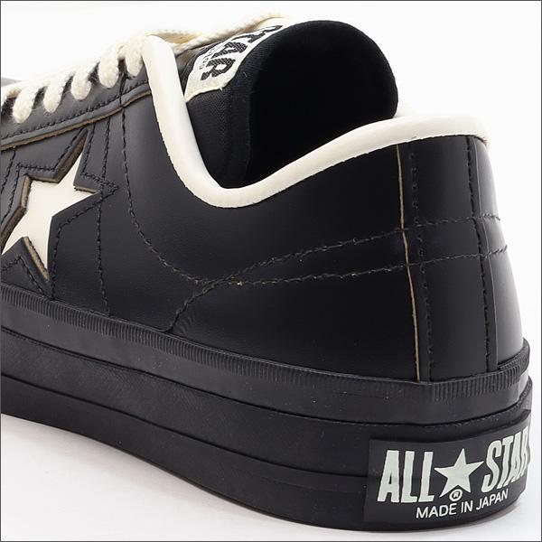 ONE STAR コンバース ワンスター J ブラック ローカット レザー