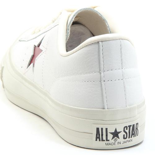 ONE STAR コンバース ワンスター J EB レザー ホワイト ONE STAR コンバース ワンスター J EB レザー ホワイト
