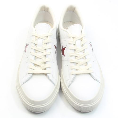 ONE STAR コンバース ワンスター J EB レザー ホワイト ONE STAR コンバース ワンスター J EB レザー ホワイト