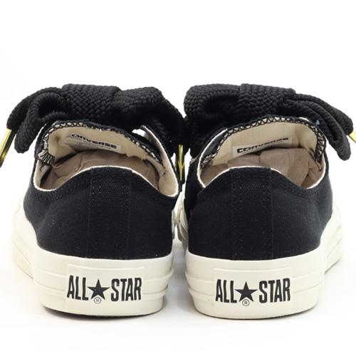ALL STAR コンバース オールスター リボンレース スリップ OX ブラック