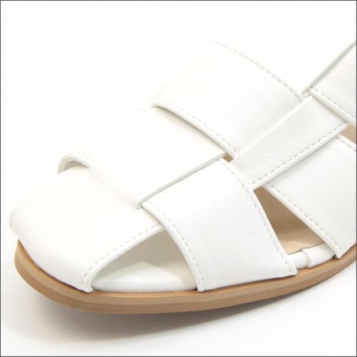 リラクシス グルカサンダル RELAXIS 66701 ホワイト WHITE レディース