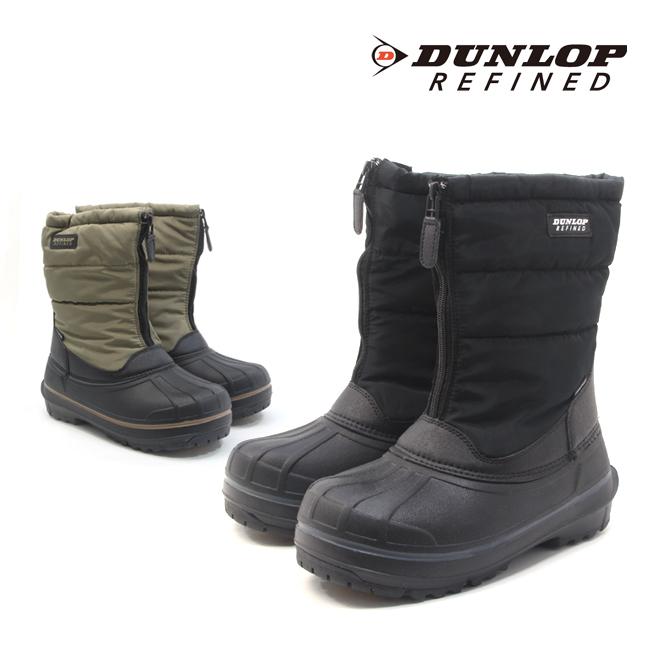 DUNLOP REFINED ダンロップ リファインド B0808 スノーブーツ ブラック