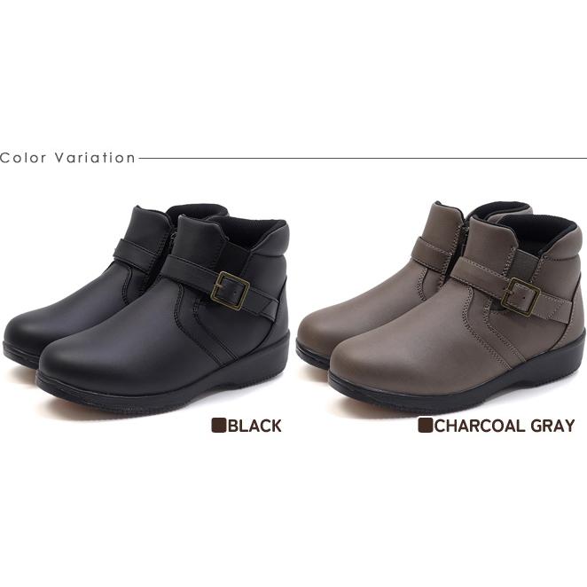 ビーグル レディース ウィンター ショートブーツ BL4501 ブラック