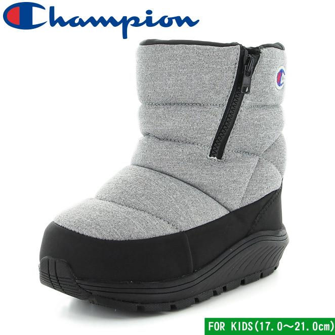 超メルカリ市セール中♡ ウノピュ × SANDERS CURLING BOOTS Champion（チャンピオン） キッズ スプラッシュコート ファスナー