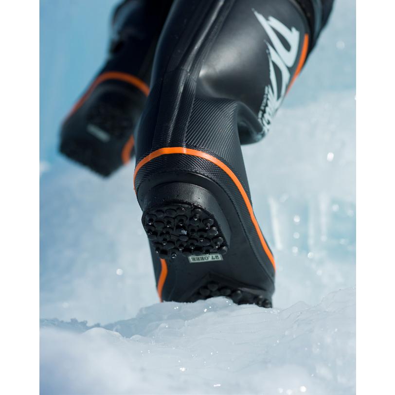 美品　152cm日本未発売　ライド CROOK ブーツ・ケース付き 長靴 作業用ブーツ クライザー ZK-01 24.0cm 完全防水ブーツ デザイン