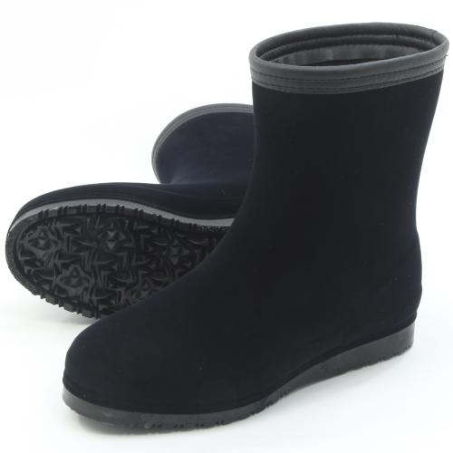 第一ゴム エボル a2390 ブラック レディース ショート丈 スノーブーツ