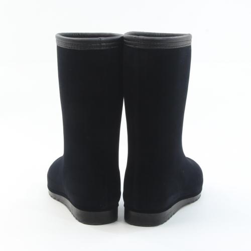 第一ゴム エボル a2391 ブラック レディース ミドル丈 スノーブーツ