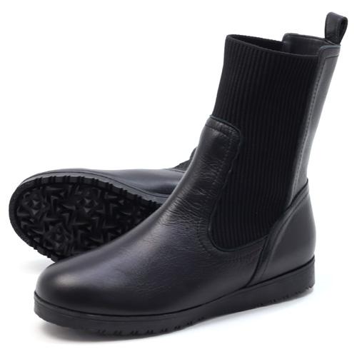 第一ゴム ラ・シェブリー A5636 ブラック 黒 レディース 本革 フロント