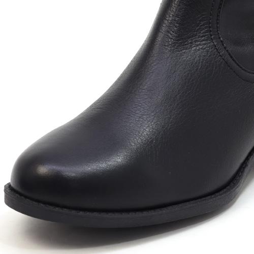 第一ゴム ラ・シェブリー W6649 ブラック 黒 レディース 本革 サイド