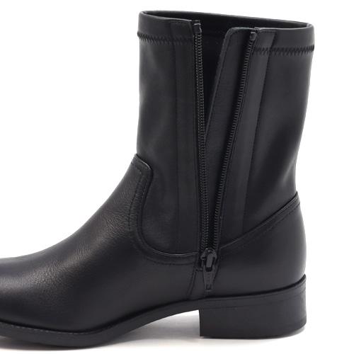 第一ゴム ラ・シェブリー W6649 ブラック 黒 レディース 本革 サイド