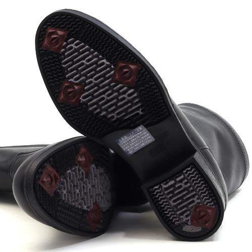 第一ゴム ラ・シェブリー W6649 ブラック 黒 レディース 本革 サイド