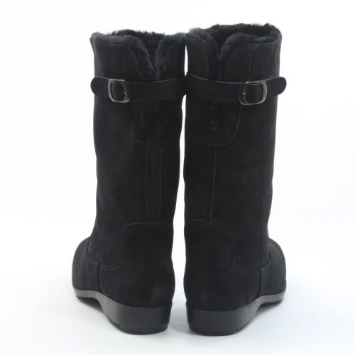 第一ゴム ラ・シェブリー W6745 ブラック 黒 レディース 本革 ヌバック