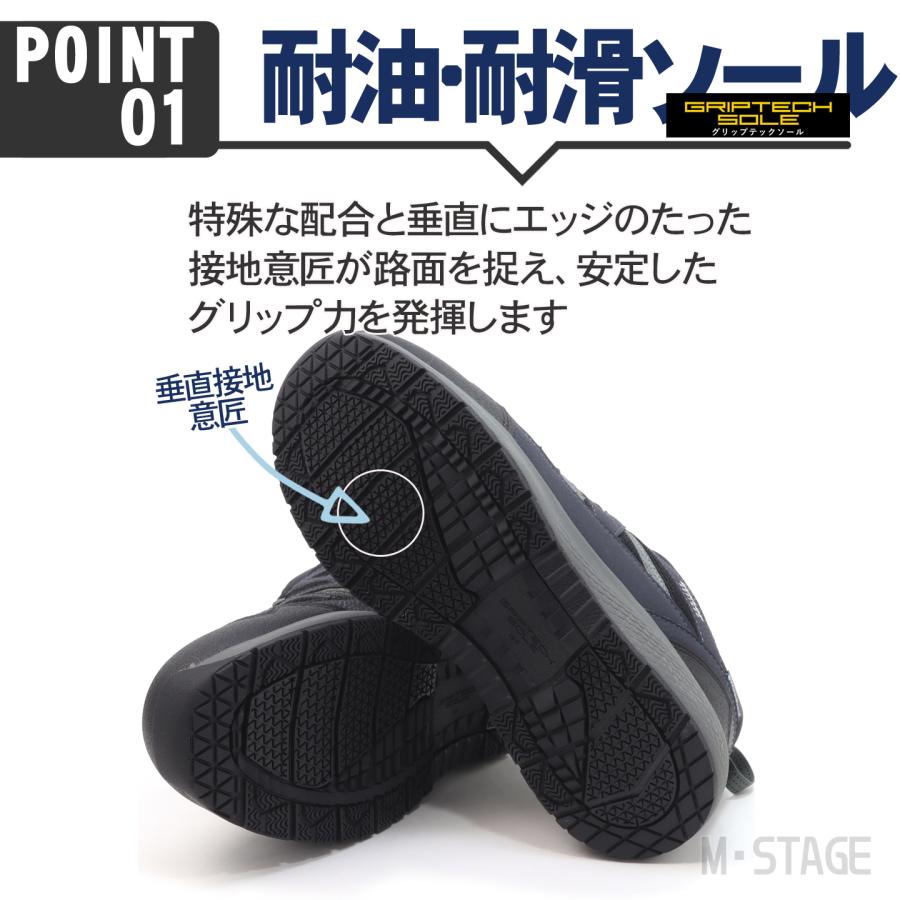 DUNLOP REFINED ダンロップ リファインド U6013 WP ブラック ネイビー