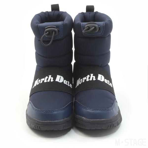 ノースデイト キッズ ジュニア 防寒 防滑 防水 冬底 スノーブーツ 冬用