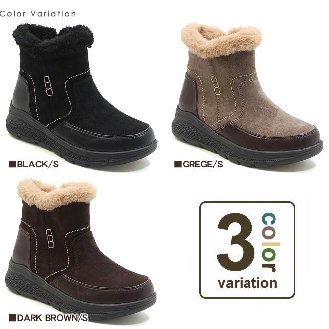 NORTH DATE（ノースデイト） レディース ウィンターブーツ ブラック