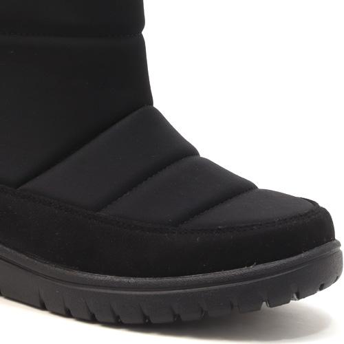 NORTH DATE（ノースデイト） メンズ スノーブーツ ショート丈 ブラック