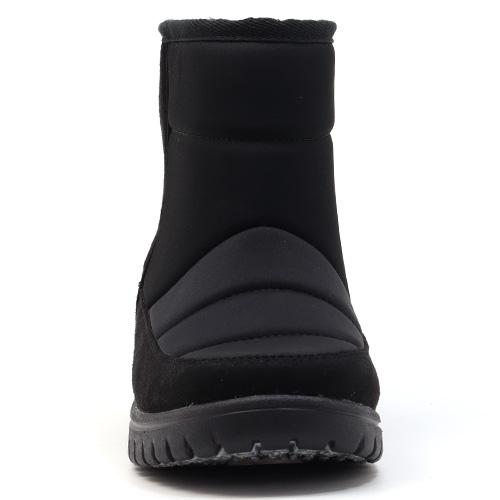 NORTH DATE（ノースデイト） メンズ スノーブーツ ショート丈 ブラック