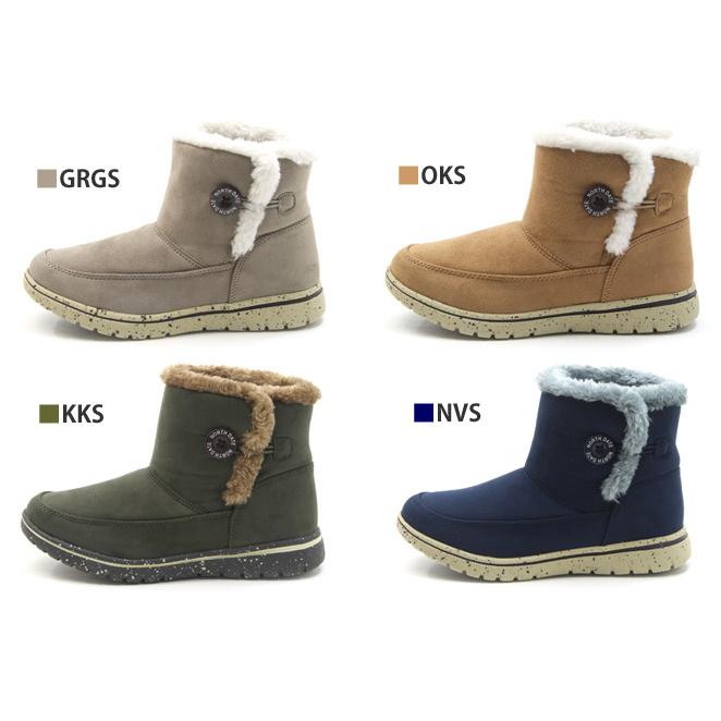 NORTH DATE（ノースデイト） 防滑 ショートブーツ グレージュ オーク