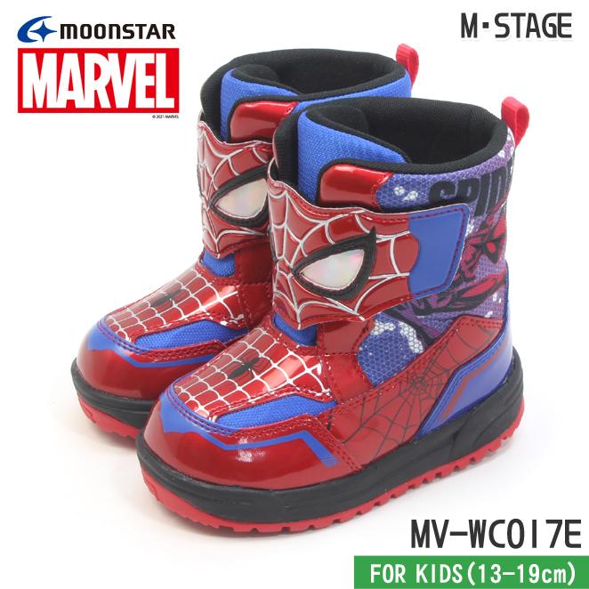 MoonStar（ムーンスター） マーベル スパイダーマン MV WC017E レッド