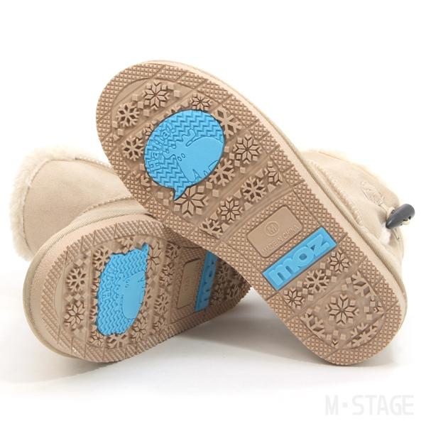 moz（モズ） レディース 防滑 防寒 ウィンター ムートンブーツ