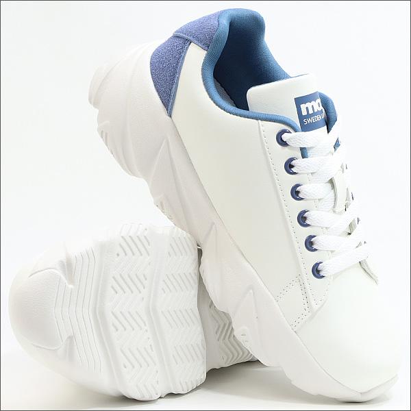 moz（モズ） レディース ローカット スニーカー moz MZ-3020 ホワイト