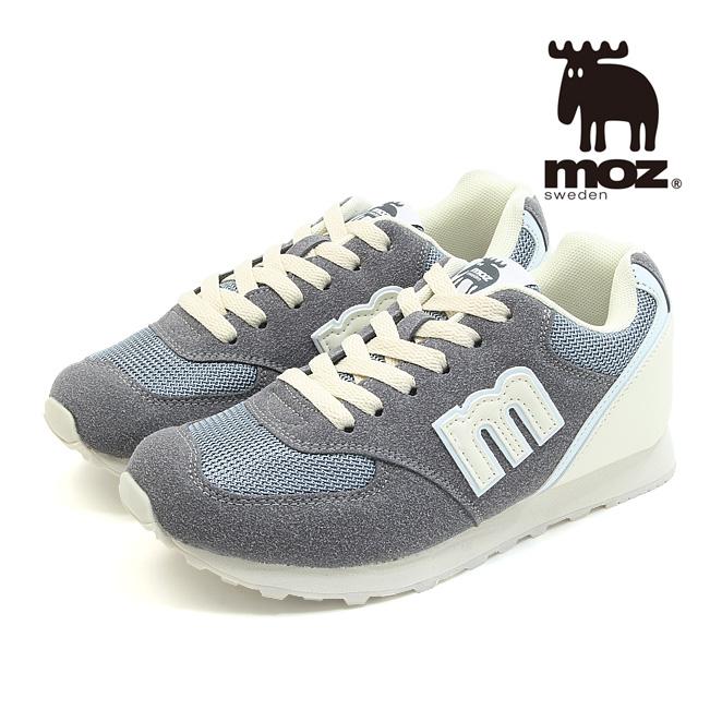moz モズ レディース ローカット スニーカー MZ-3022A BLUEGRY