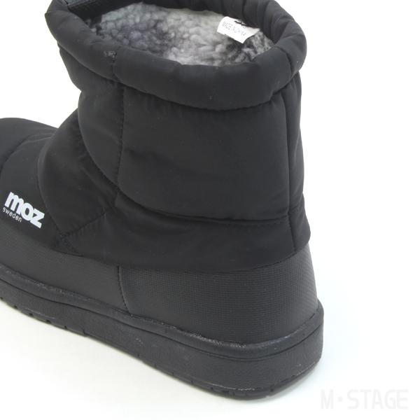 moz（モズ） レディース 防水 防滑 防寒 ウィンターブーツ ブラック
