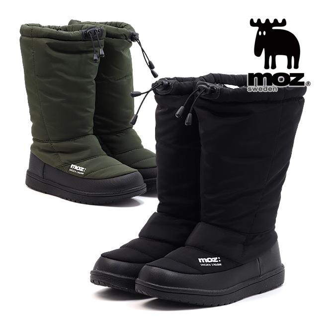 moz（モズ） レディース ウィンター ブーツ moz MZ-8000 ブラック