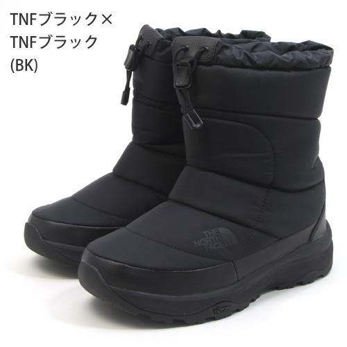 ノースフェイス ヌプシ ブーティ ウォータープルーフ VII TNFブラック ユニセックス レディース THE NORTH FACE Nuptse Bootie WP VII BK 23-25cm｜mstage｜02