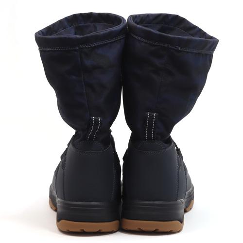 ミツウマ スノーブーツ SB-857 クロ オリーブ コン 防滑 防寒 防水