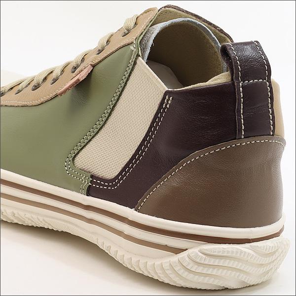 【新品未使用】スピングルムーブ タケオキクチ サイドゴア スニーカー L グレー スピングルムーブ SP-442 カンガルーレザー サイドゴア