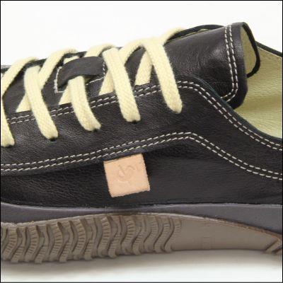 スピングルムーブ SPM-110【26.5】Lサイズレザースニーカー ブラック SPINGLE スピングル SPM-110 BLACK スニーカー 革靴 ブラック 黒