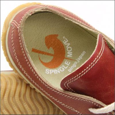 スピングル SPINGLE SPM-115 RED レッド made in japan ハンドメイド 手作り スニーカー 革靴 メンズサイズ 日本製 スピングルムーブ｜mstage｜10