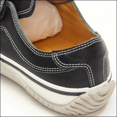 SPINGLE スピングル SPM-211 BLACK ブラック メンズ 革靴 ベルクロ