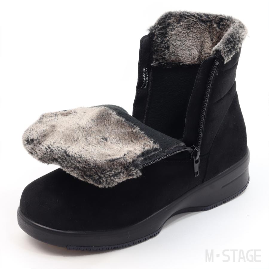 NORTH DATE（ノースデイト） レディース 防滑 防寒 幅広 4E 両側サイド