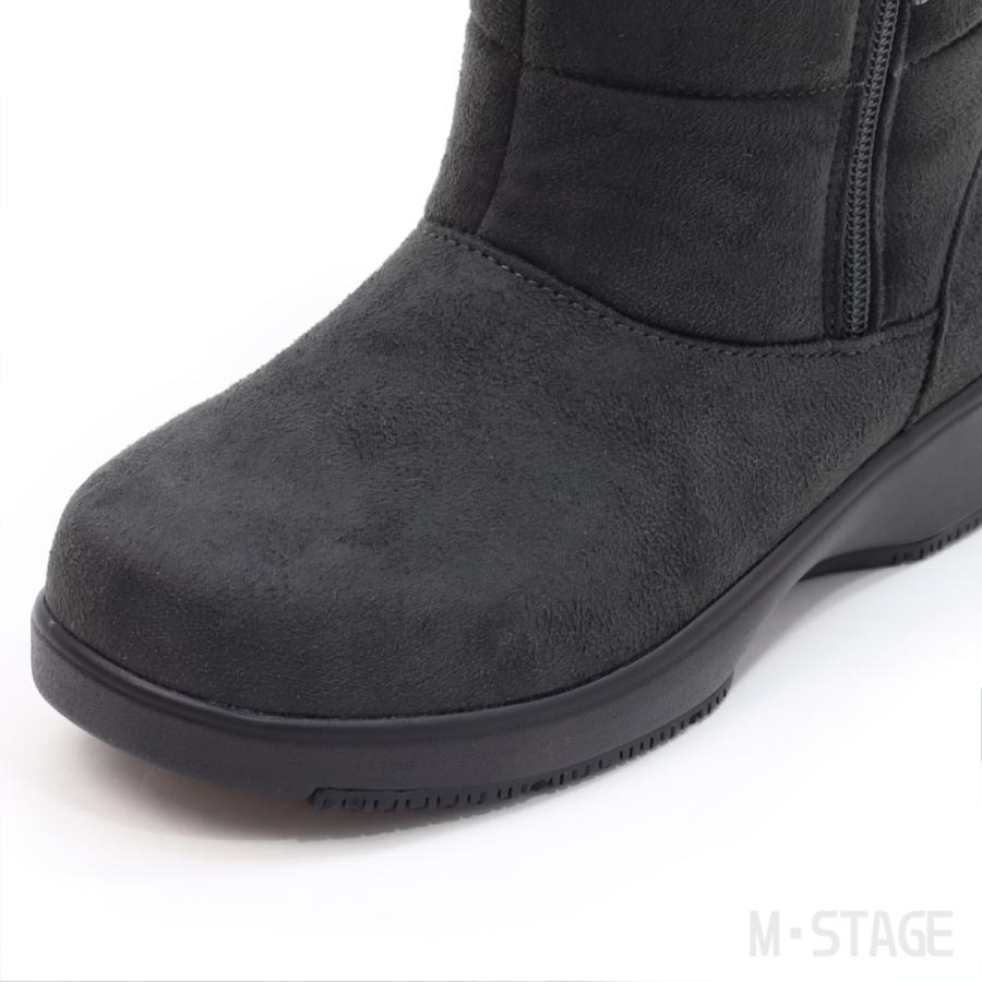 NORTH DATE（ノースデイト） レディース 防滑 防寒 幅広 4E 両側サイド