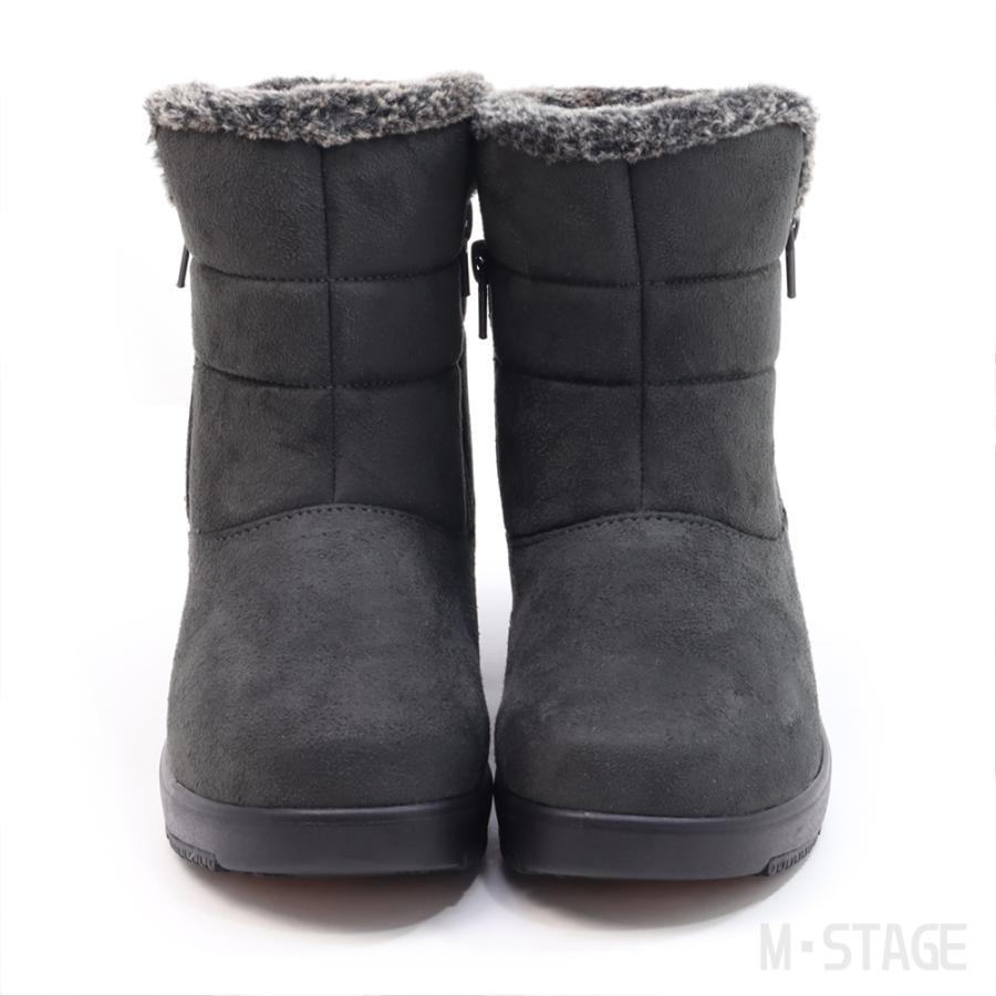 NORTH DATE（ノースデイト） レディース 防滑 防寒 幅広 4E 両側サイド