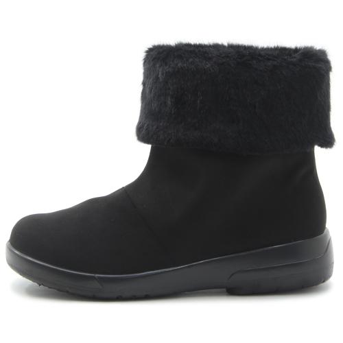 TOP DRY アサヒ トップドライ TDY3911 ブラック レディース スエード調