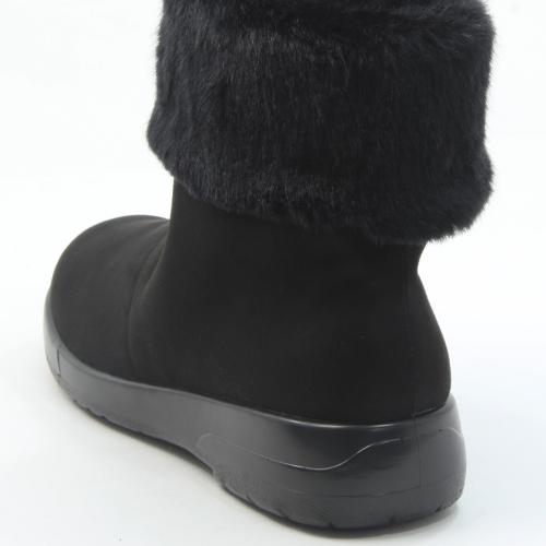 TOP DRY アサヒ トップドライ TDY3911 ブラック レディース スエード調