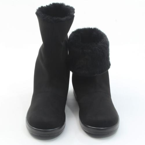 TOP DRY アサヒ トップドライ TDY3911 ブラック レディース スエード調