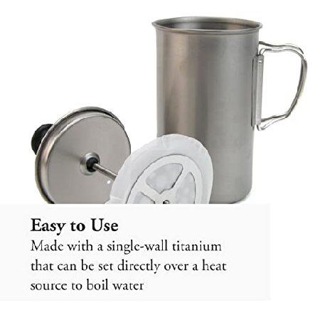 スノーピーク(snow peak) チタンカフェプレス3カップ CS-111 