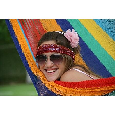 (Multicolor) - Hammocks Rada TM - Jumbo Size MULTICOLOR - Largest Hammock by UPS in 2 Days at Door 