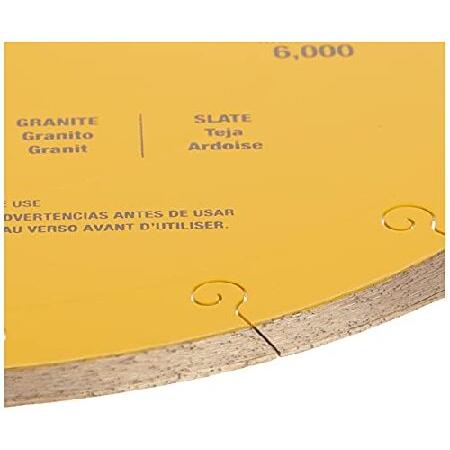 通販割引品 DEWALT Diamond Blade for Tile， Wet Cutting， 10-Inch x .060-Inch (DW4764)　電動工具