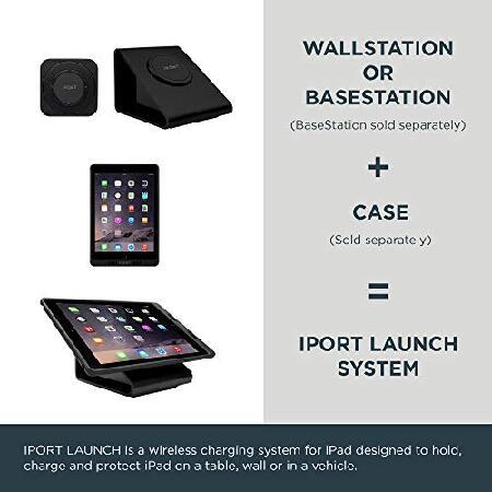 IPORT LAUNCH (LaunchPort) WallStation iPad Mount Compatible with all LAUNCH Cases for iPad mini, iPad 9.7, 10.2, 10.5 White