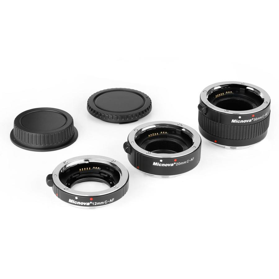 数量は多い  Macro Lens Tube Extension for Canon DSLR， Micnova KK-C68 Pro Auto Focus Macro Extension Tube Set for Canon EOS EF ＆ EF-S Mount 5D2 5D3 6D 650D 750D F