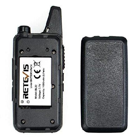 Retevis　RT22　Walkie　Talkies　for　Way　Handsfree　Range　Church　Way　Restau　for　Adults,　Business　VOX　Mini,　Radio,2　Rechargeable,Long　Office　School　Two　Radio